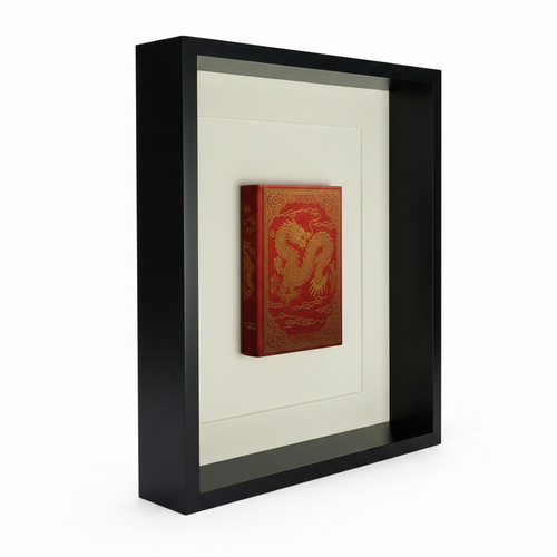 Red Shadow-Box Frame