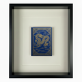 Blue Shadow-Box Frame